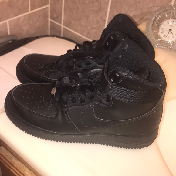Nike Other - All Black Nike AF1 Hi Top